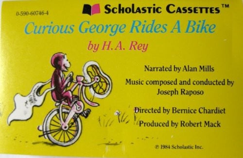 Cover of Curious George Rides a Bike