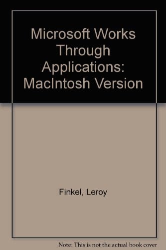 Cover of Microsoft Works Through Applications