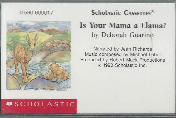 Cover of Is Your Mama a Llama? (Scholastic Audio)