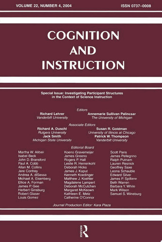 Cover of Investigating Participant Structures in the Context of Science Instruction