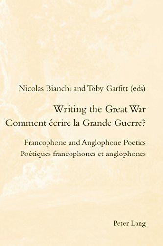 Comment Écrire la Grande Guerre?