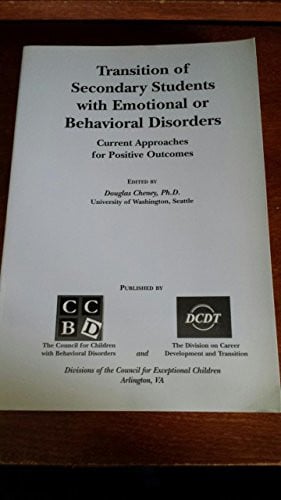 Cover of Transition of Secondary Students with Emotional or Behavioral Disorders