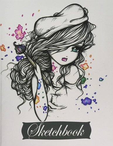 Sketchbook Artist Girl (Full Size)