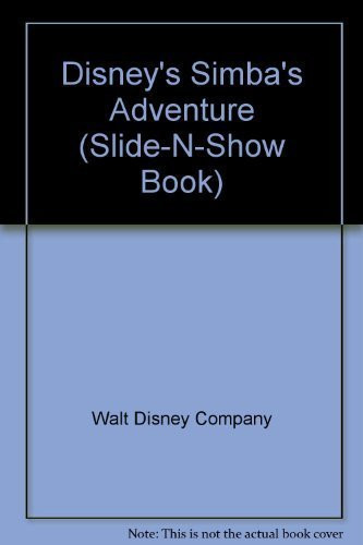 Cover of Disney's the Lion King Simba's adventure.