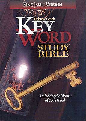 KJV Hebrew-Greek Key Word Study Bible Black Genuine