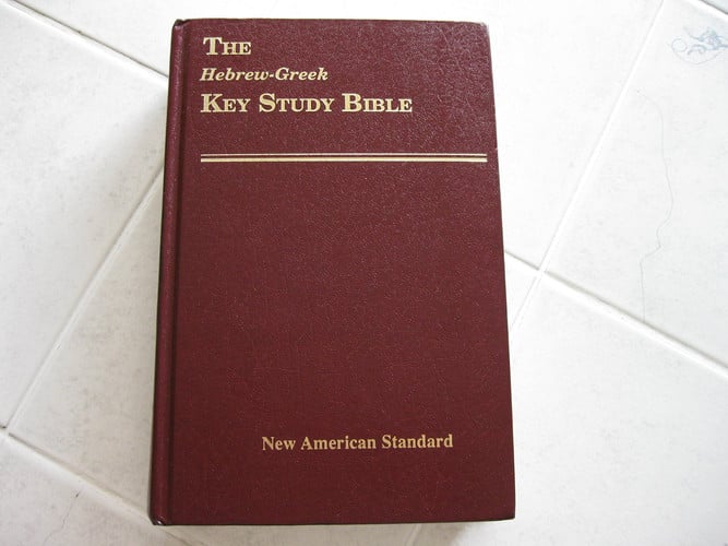 NASB Hebrew-Greek Key Word Study Bible Hardbound