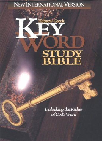 Bib the Hebrew-greek Key Study Bible Niv Bonded Black Lthr. Indexed