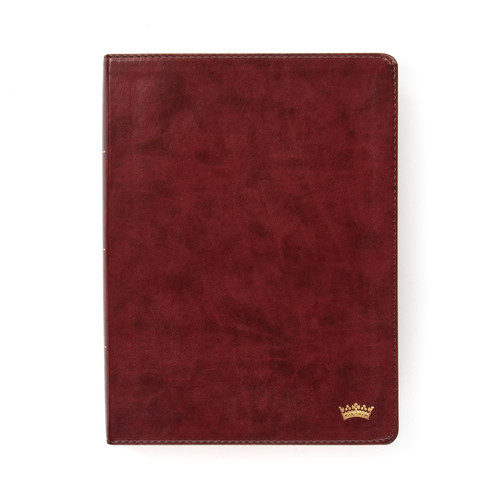 CSB Tony Evans Study Bible, Burgundy Leathertouch Indexed Advancing God's Kingdom Agenda