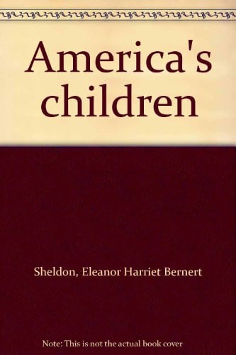 Cover of America's children
