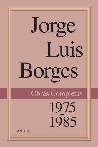 Jorge Luis Borges obras completas