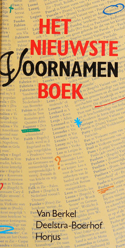 Het Nieuwste Voornamen Boek - G. van Berkel
