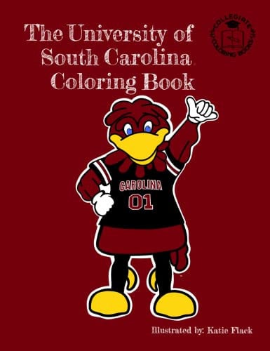 Cover of University of South Carolina Coloring Book