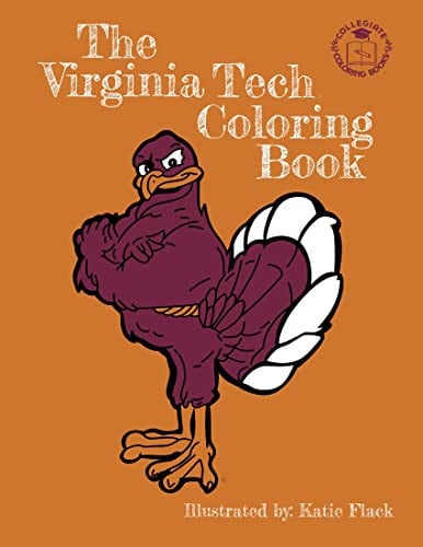 Cover of Virginia Tech Coloring Book