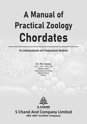 A Manual of Practical Zoology: Chordates, 12e