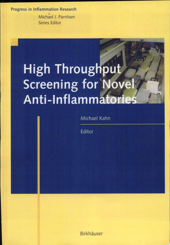High Throughput Screening for Novel Anti-Inflammatories
