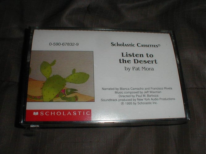 Cover of Listen to the Desert (Scholastic Audio Cassette)