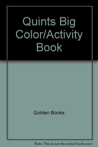 Cover of Quints Big Color/Activity Book