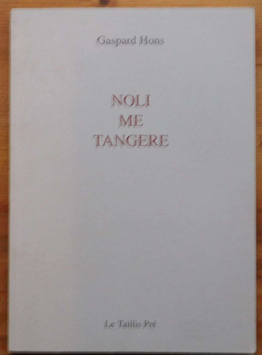 Noli me tangere