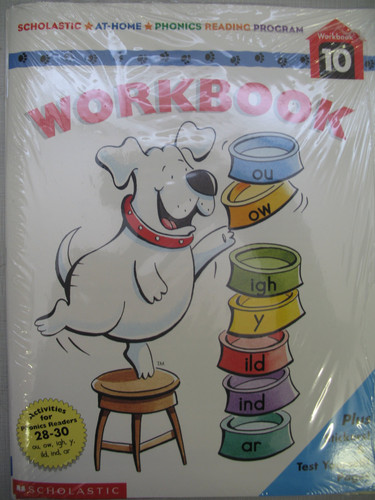Cover of Scholastic At-Home Phonics Reading Program Workbook