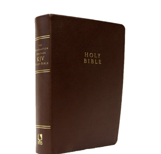 The Reformation Heritage KJV Study Bible - Vachetta Leather (Brown) Brown Vachetta Leather