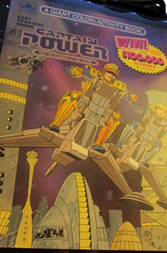 Cover of Captain Power Giant Color