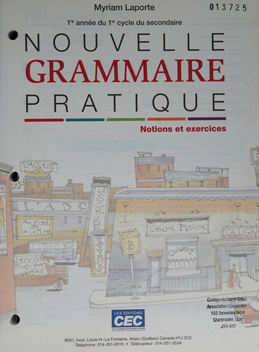 Nouvelle Grammaire Pratique Notions et Exercices