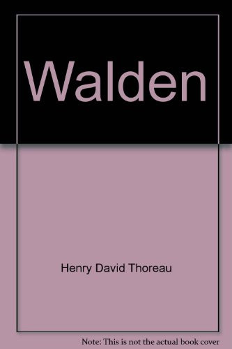 Walden (Classic Books on Cassettes Collection) [UNABRIDGED]