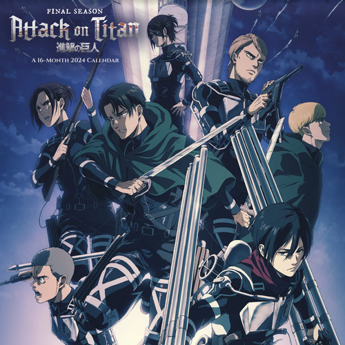 2024 Attack on Titan Wall Calendar