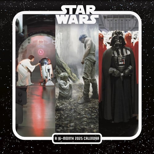 2025 Star Wars: Saga Wall Calendar