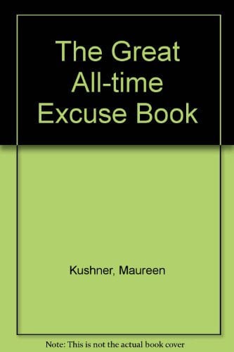 Cover of The great all-time excuse book