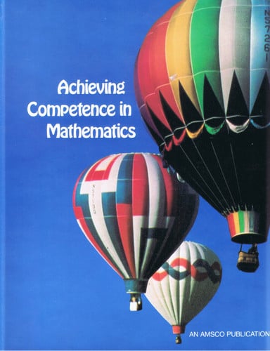 Cover of Achieving Competence in Mathematics