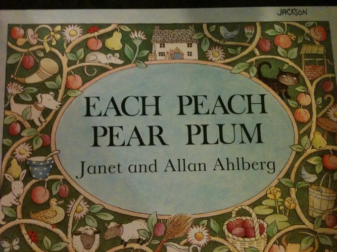 Cover of Each Peach Pear Plum (Scholastic BIG BOOKS)