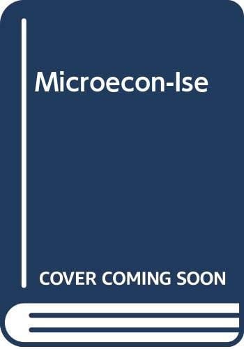 O/R Microeconomics