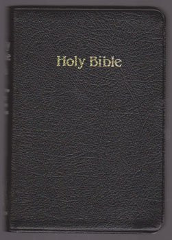 Holy Bible: New King James Version, No. 406, Black Genuine Leather
