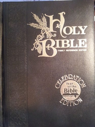 Holy Bible: Family Reference Celebration Edition, King James Version, No. 152B, Blue