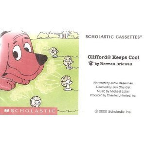 Cover of Clifford Keeps Cool (Scholastic Audio Cassette)