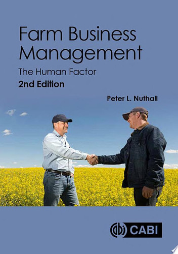 Farm Business Management The Human Factor