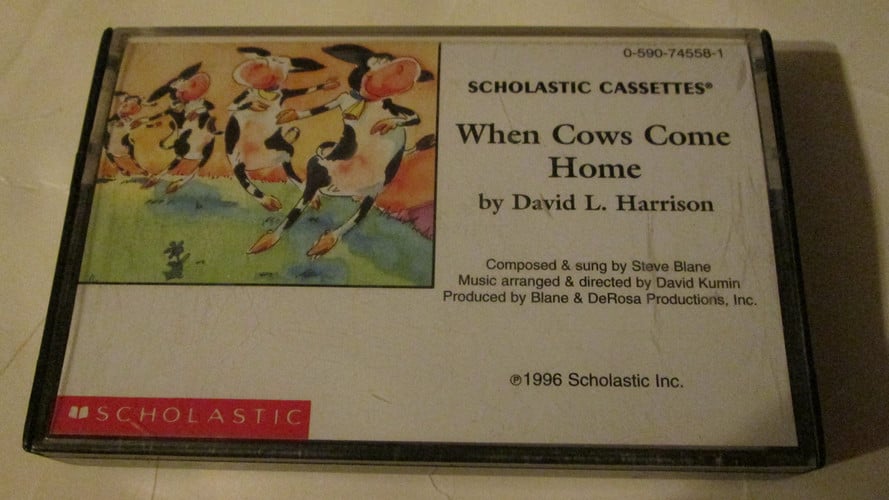 Cover of When the Cows Come Home (Scholastic Audio Cassette)
