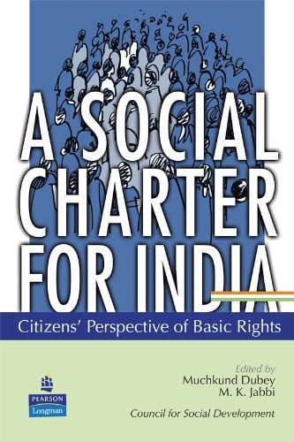 Cover of A social charter for India
