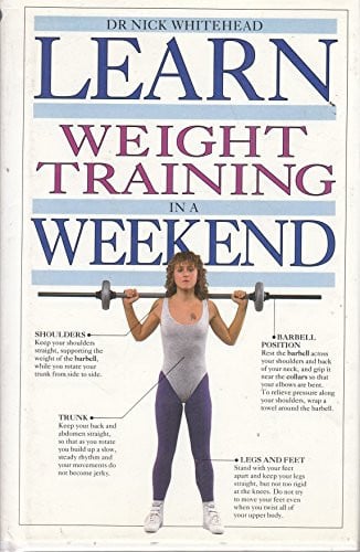 Cover of Learn weight training in a weekend