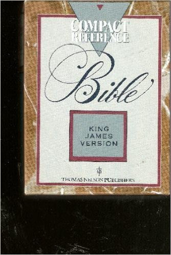 Holy Bible: Compact Reference, King James Version/Style 345W/White Bonded Leather