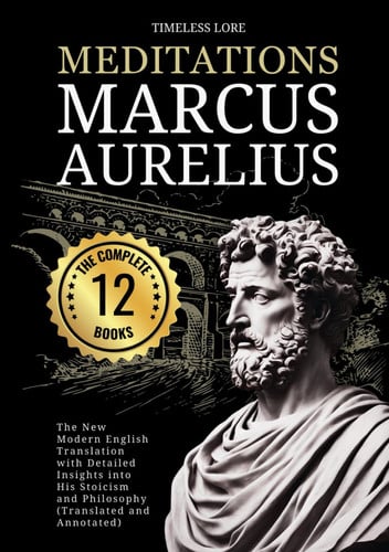 Meditations Marcus Aurelius - The Complete 12 Books: The New Modern English Translation With Detailed Insights Into His Stoicism and Philosophy (Translated and Annotated)