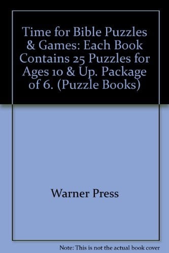 Cover of Time for Bible Puzzles & Games (Puzzle Books)