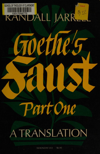 Goethe's Faust: Part One