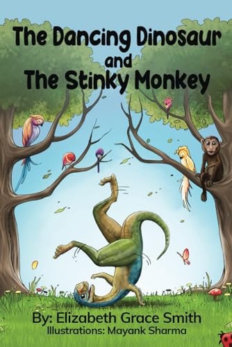 Cover of Dancing Dinosaur and the Stinky Monkey