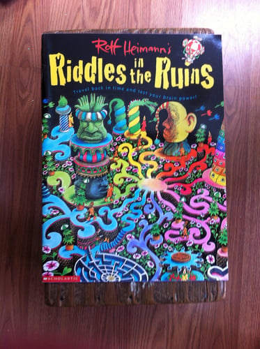 Cover of Roff Heimann's Riddles in the ruins (1)