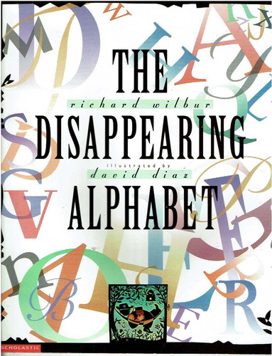 Cover of The disappearing alphabet