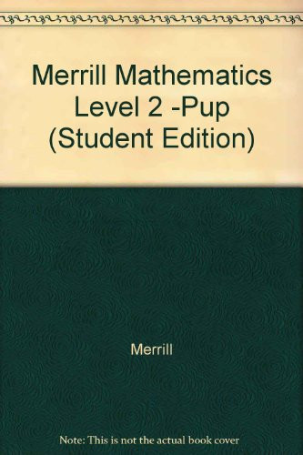 Cover of Merrill Mathematics Grade 2 (Student Edition)