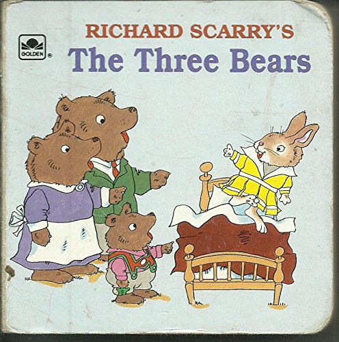 Cover of Richard Scarry's The three bears.