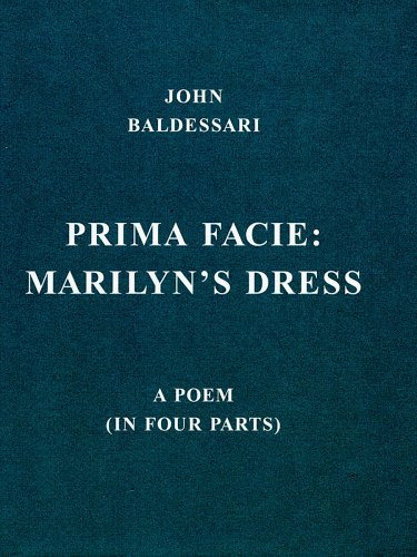 Prima Facie Marilyn's Dress : a Poem (in Four Parts)